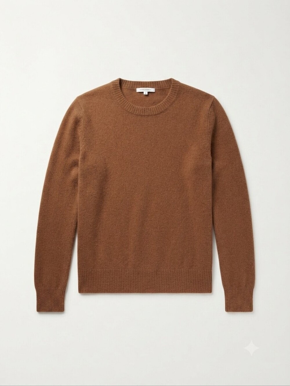 Reformation Brown Recycled Cashmere Crewneck Sweater - Size M